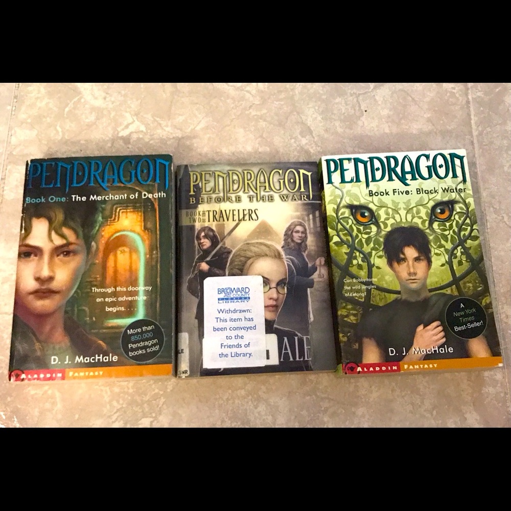 Pendragon series 3 books